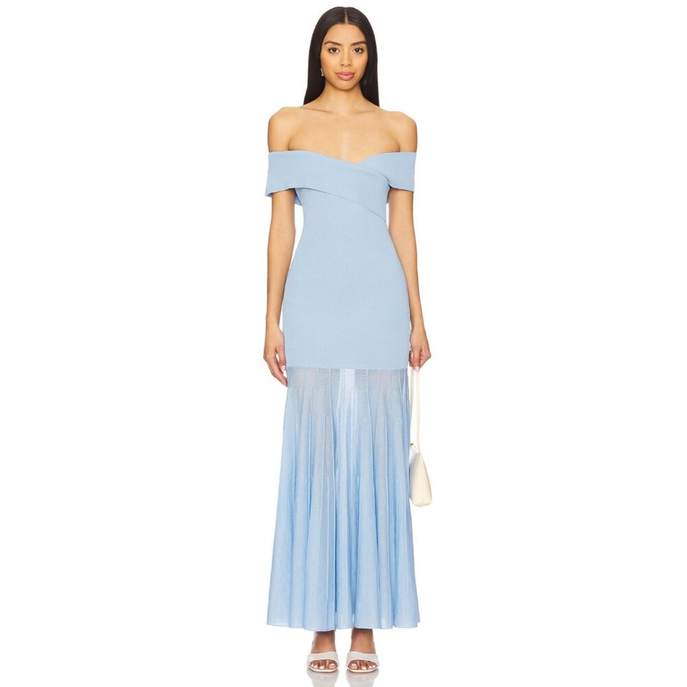 Lovers and Friends Christi Maxi Dress in Baby Blue XLarge New With Tags Womens